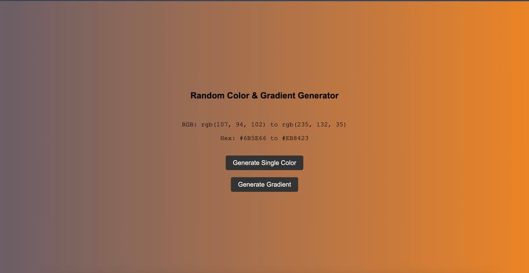 Random Color Generator 🎨 screenshot