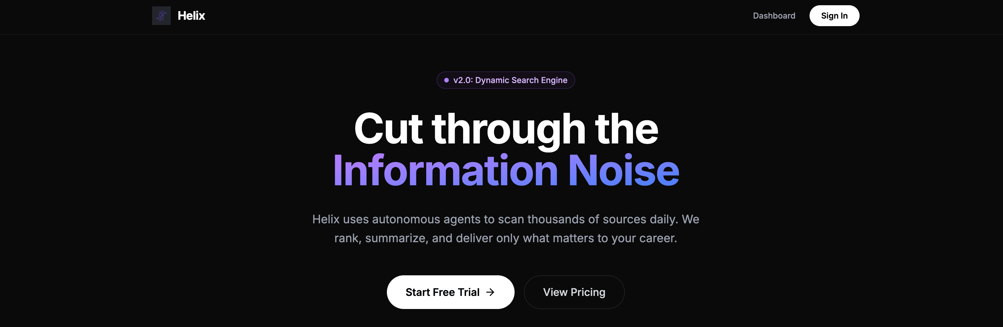 Helix | An Autinonomous AI News Aggregator